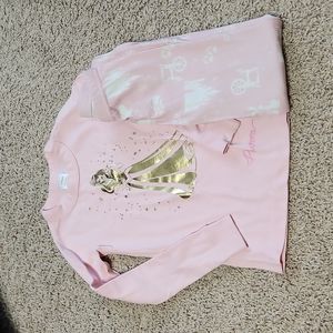 Hanna Andersson 110 5 Disney Princess Aurora pink long sleeve pajamas